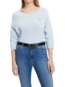 Ceinture en cuir noire unie avec boucle ovale argenté et gravure