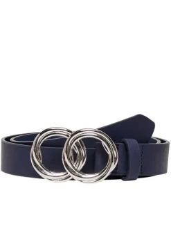 Ceinture marine double boucle unie