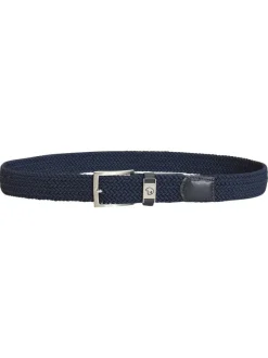 Ceinture marine unie pourvue d'une fermeture par boucle ardillon