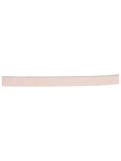 Ceinture noire logotypée réversible noir et rose avec une boucle dorée