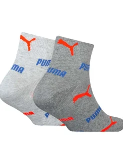 Chaussettes basses gris fantaisie coupe quarter