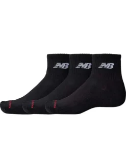 Chaussettes en coton mélangé noires unies avec une coupe mi-haute