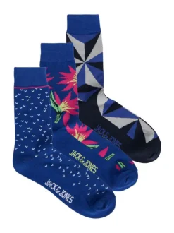 Chaussettes homme bleu