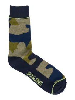 Chaussettes homme vert