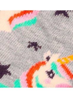 Chaussettes LEONORA & ARTHUR gris fantaisie
