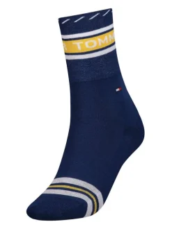 Chaussettes femme bleu