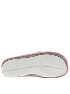Chaussons femme rouge