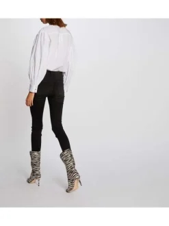 Chemise blanche en coton col à revers