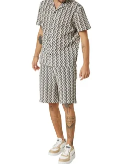 Chemise droite homme noir
