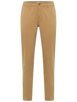Chino Daytona en coton beige uni à coupe slim avec poches à l'italienne L32