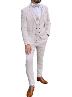 Costumes homme beige