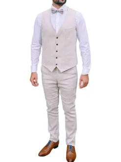 Costumes homme beige