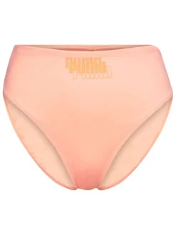 Culotte de maillot de bain pêche avec logo iconique