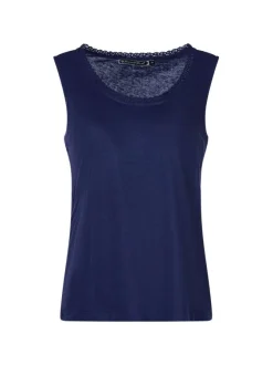 Débardeur femme bleu