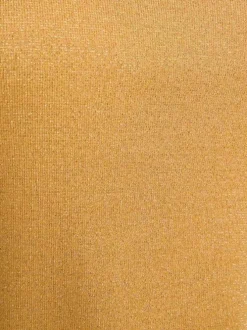 Débardeur moutarde uni avec une coupe ajusté un col carré et des bretelles