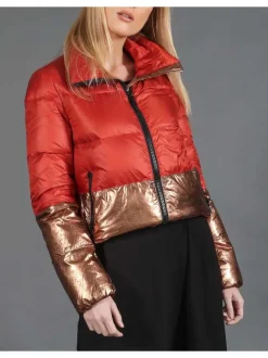Doudoune femme REINE rouge