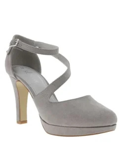 Escarpins femme gris