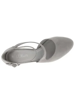 Escarpins femme gris