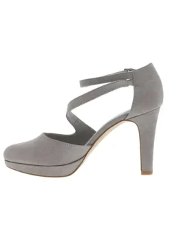 Escarpins femme gris