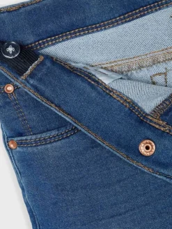 Jean bleu denim délavé coupe skinny