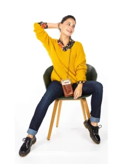 Jean Alexa Slim en coton mélangé brut uni avec une coupe slim et des zips et détails fantaisies sur poches