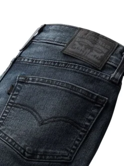 Jean 721™ anthracite uni coupe skinny avec un patch de la marque