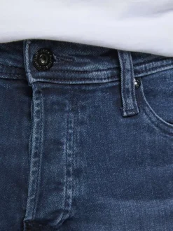 Jean avec effet délavé pour homme indigo slim intermédiaire