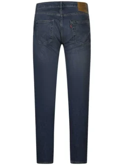Jean 512 bleu délavé avec une coupe slim et une taille intermédiaire