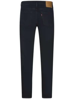 Jean 511 bleu nuit uni avec une taille intermédiaire et une coupe slim