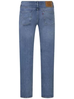 Jean 511 bleu stone uni à coupe slim et à taille intermédiaire
