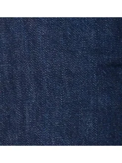 Jean 501 brut en coton avec une coupe droite et un patch