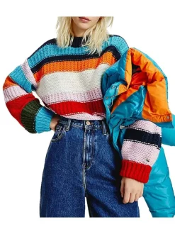 Jean Callie indigo en coton uni coupe droite