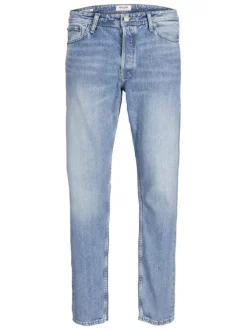 Jean Chris en coton mélangé stone uni avec une coupe regular et 3 poches avant