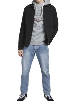 Jean Chris en coton mélangé stone uni avec une coupe regular et 3 poches avant