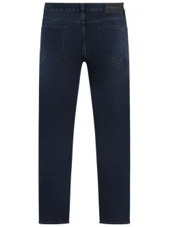 Jean Denton nuit uni avec multiples poches et passants pour ceinture