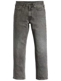 Jean 565 en coton anthracite à coupe droite pourvu de multiples poches