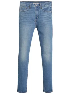 Jean 721 en coton mélangé bleu stone légèrement délavé à coupe skinny