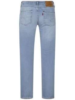 Jean 511 en coton mélangé bleu stone uni avec une coupe slim