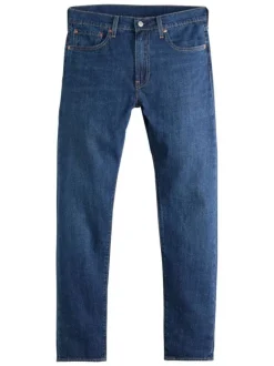 Jean 512® en coton mélangé indigo à coupe slim pourvu de coutures contrastées