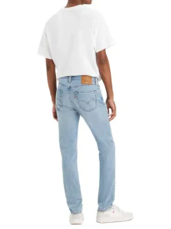 Jean 511 en coton mélangé stone délavé avec une coupe slim et à 5 poches