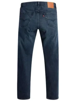 Jean 501 en coton nuit uni avec fermeture à boutons et une coupe regular fit