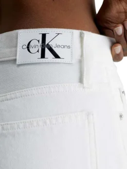 Jean en coton stone uni avec une coupe regular fit et 5 poches