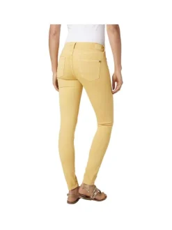 Jean femme jaune