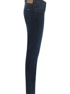 Jean Frisco skinny en coton indigo avec deux poches avant L34