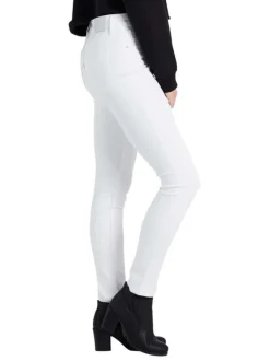 Jean 721™ High Rise Skinny blanc en coton uni avec une coupe skinny