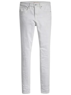 Jean 721™ High Rise Skinny blanc en coton uni avec une coupe skinny