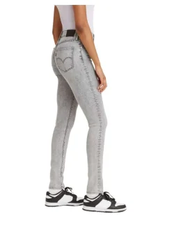 Jean 721™ High Rise Skinny gris uni avec une coupe skinny