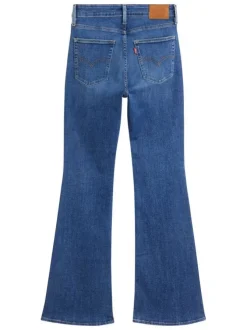 Jean 726™ hyperstretch en coton doux indigo moyen délavé coupe bootcut