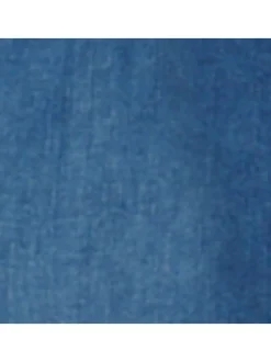 Jean indigo effet délavé avec une coupe slim et une taille haute