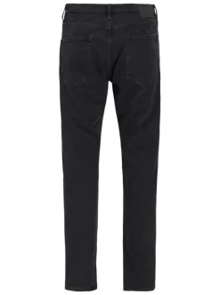 Jean Jjichris Jjoriginal Sbd 981 Noos en coton noir uni avec une coupe droite